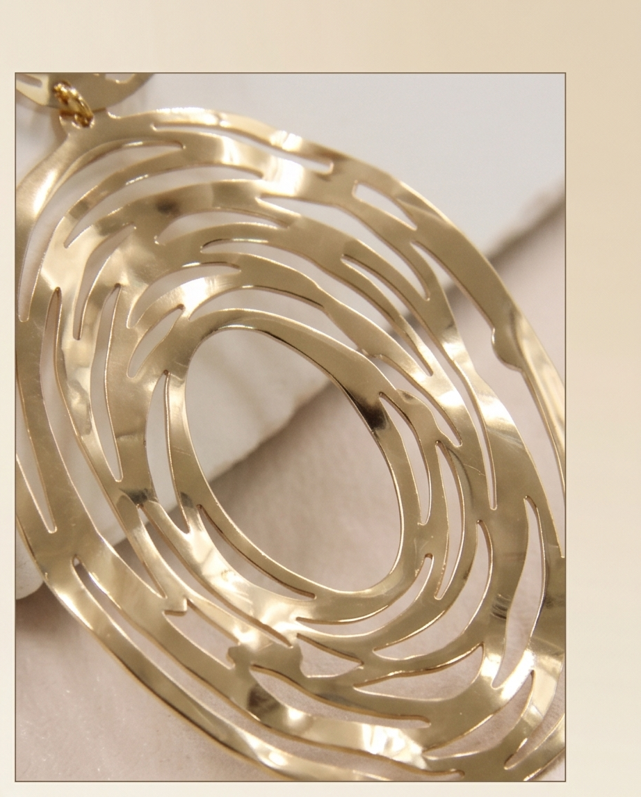 Geometric Drop Earrings