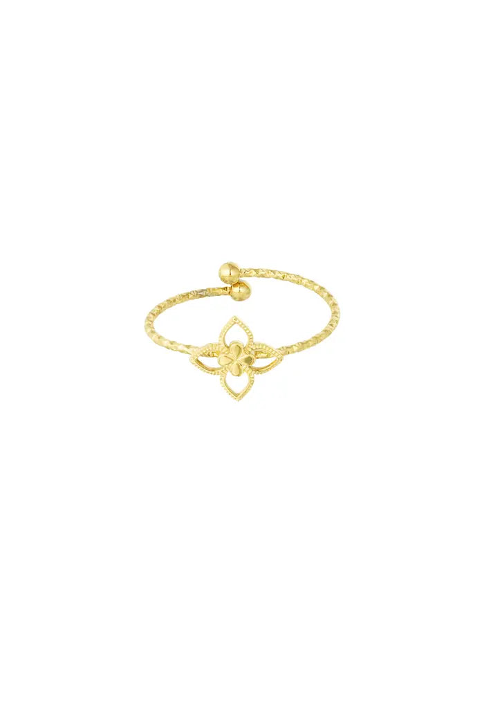Bague trèfle