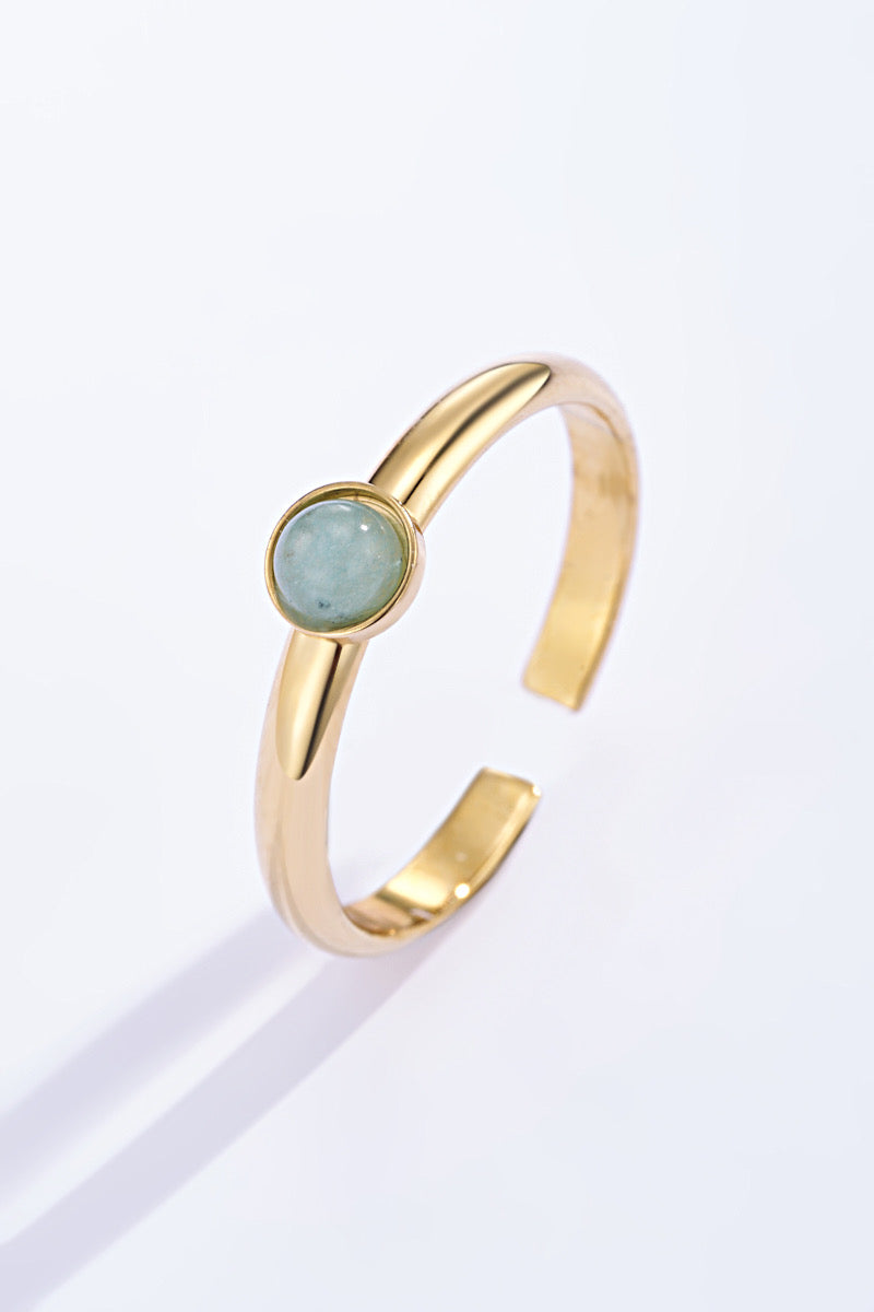Bague nacré ronde