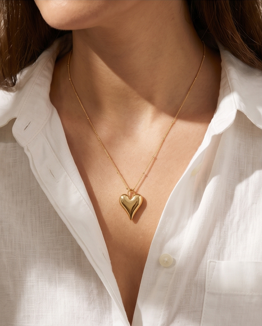 Roestvrijstalen Hartketting 💖✨