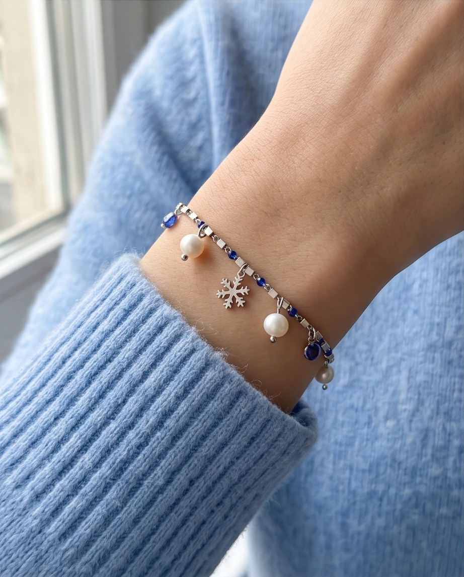 Bracelet Winter - acier inoxydable ❄️✨