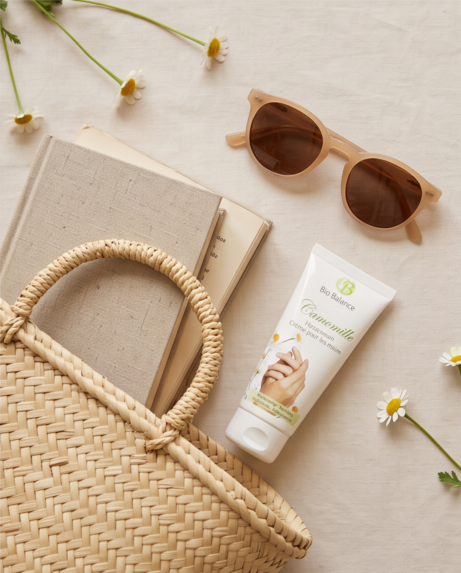 Crème mains à la camomille – Bio Balance 🌼 75ml