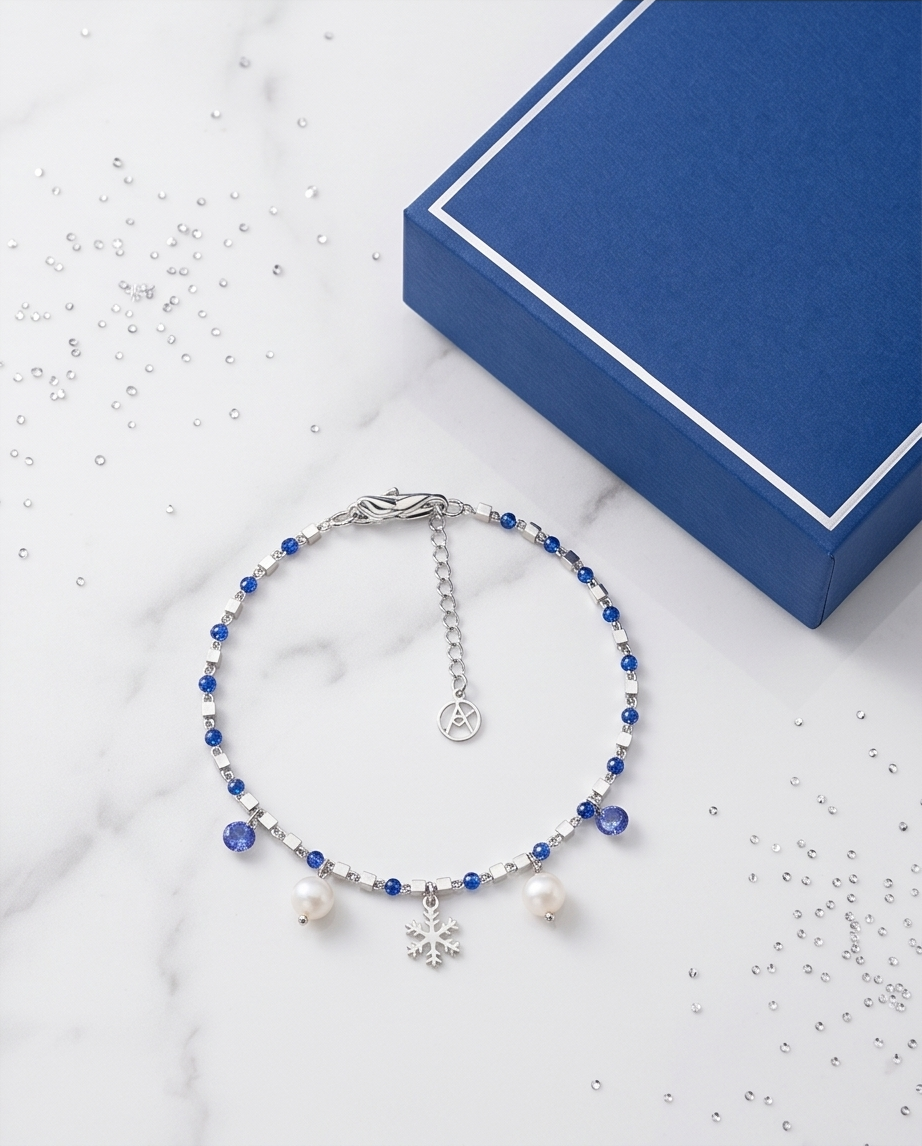 Bracelet Winter - acier inoxydable ❄️✨