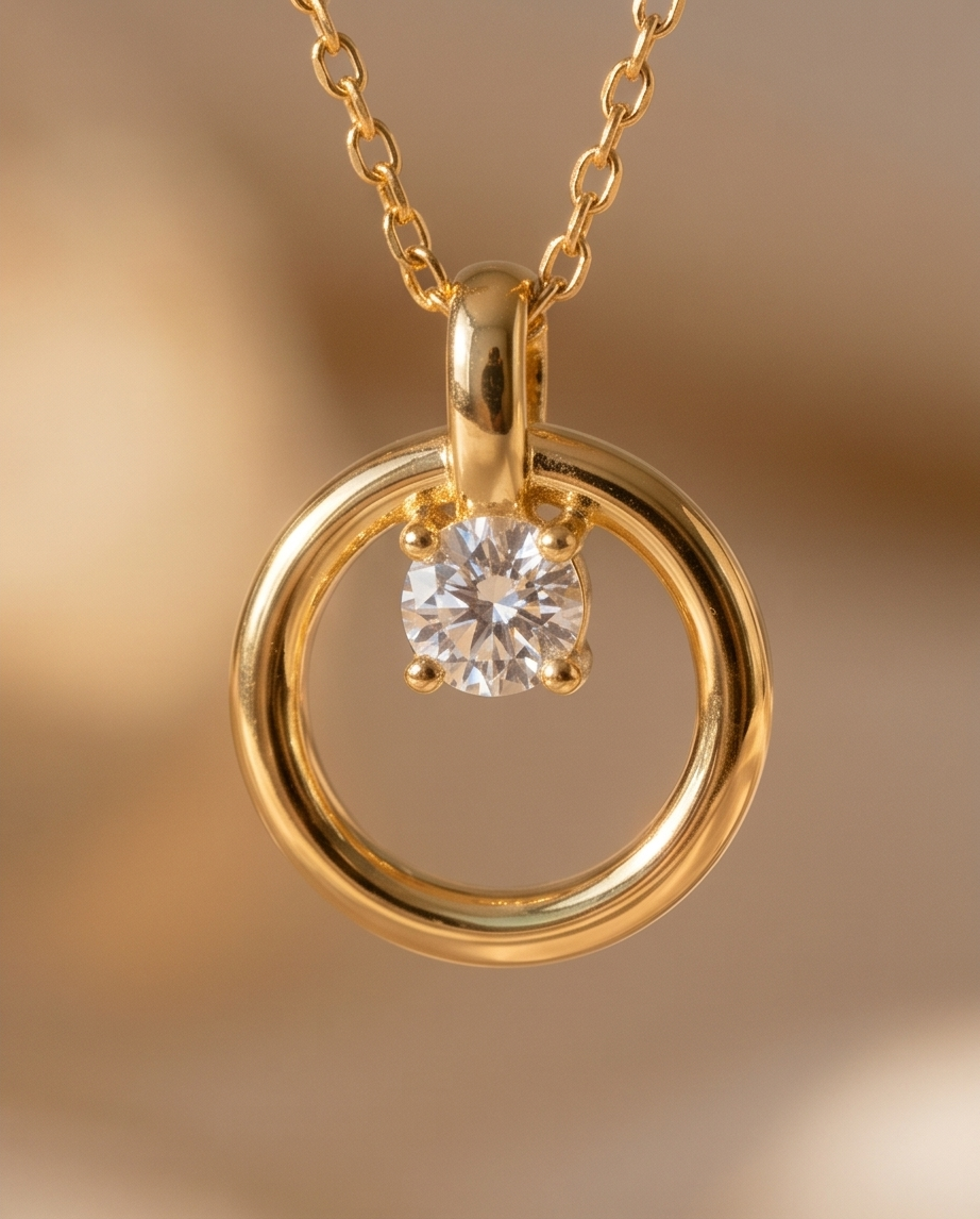 Sieradenset Mia goud - Natuurlijke elegantie