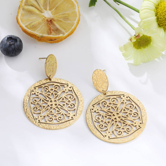 Boucles d'oreilles - Vira: Gold