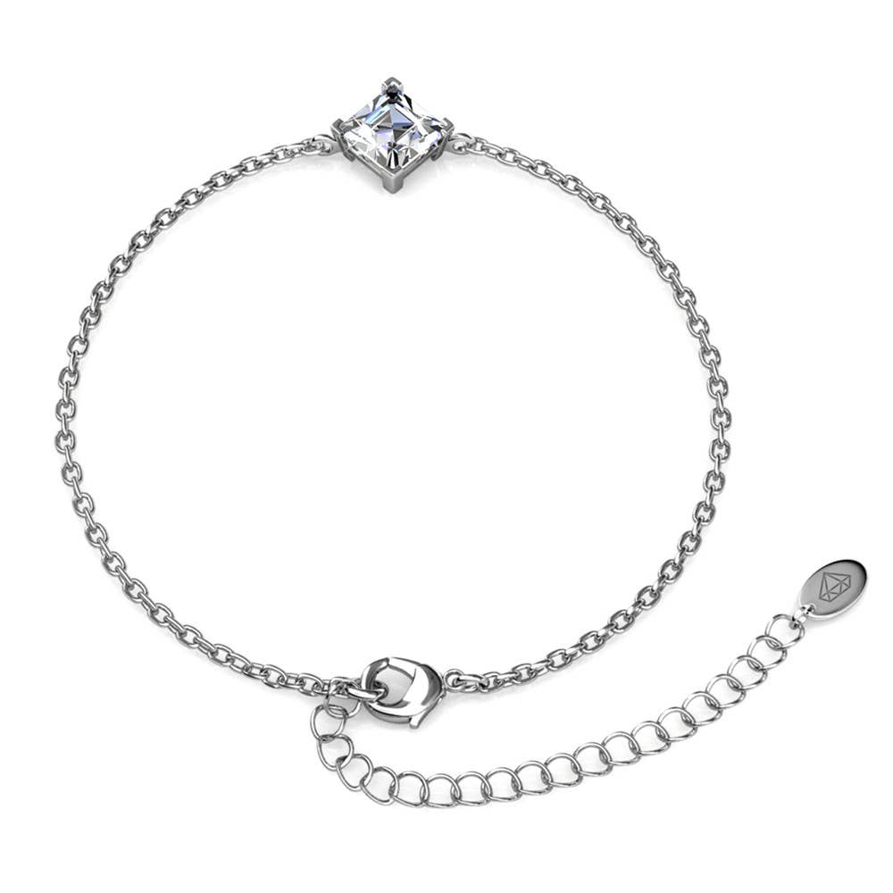 Bracelet Calle - Argenté et Cristal