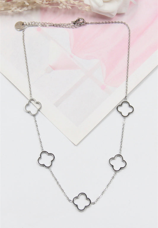 Collier trèfle
