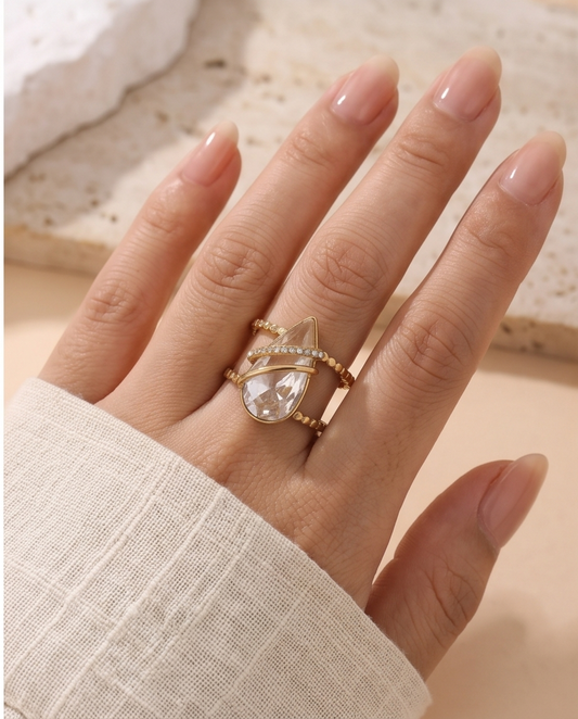 Bague Marie dorée – Simple, mais jamais basique ✨