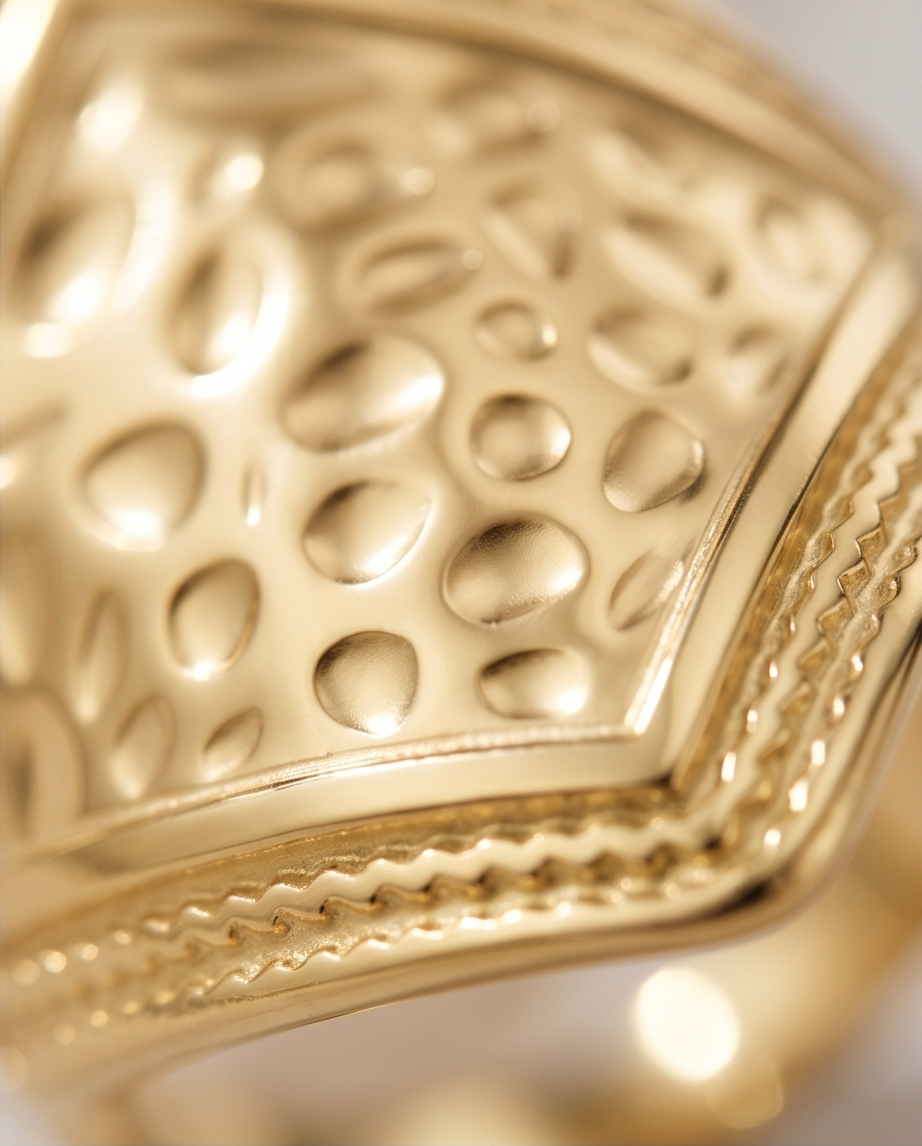 Cleo Gold Plated Stainless Steel Ring ✨🔥