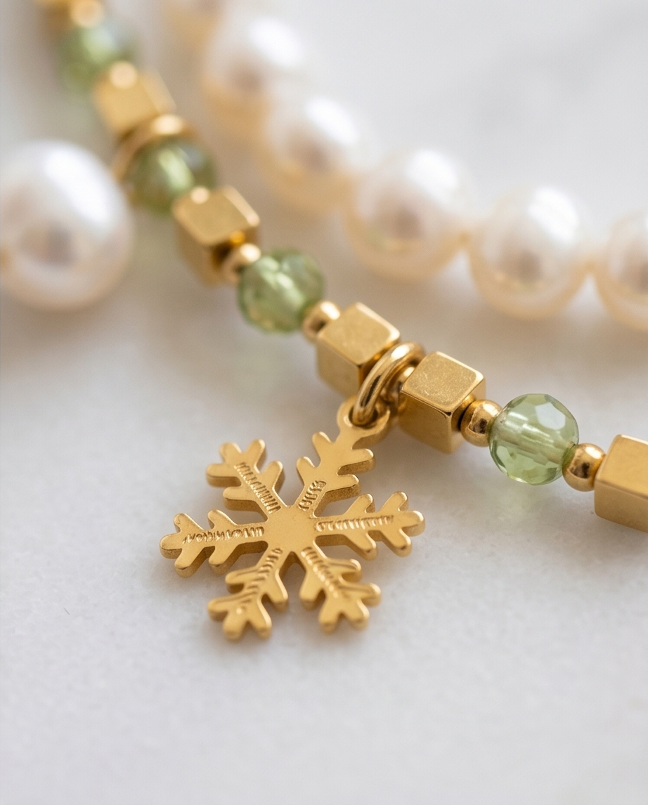 Bracelet Winter - acier inoxydable ❄️✨