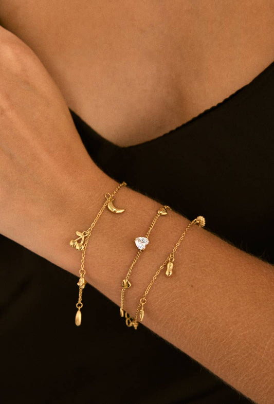 Celeste armband: goud