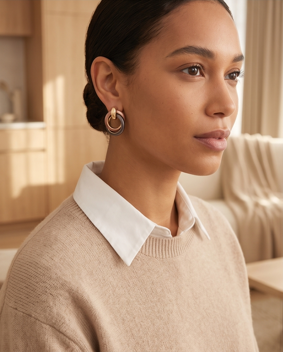 Boucles d’oreilles Viviane – Élégance moderne