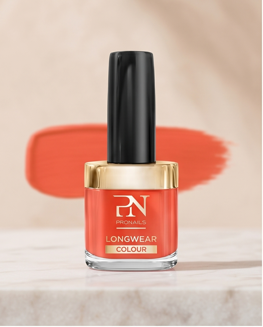 Vernis classique Longwear 205 Red Earth – Élégance chaleureuse
