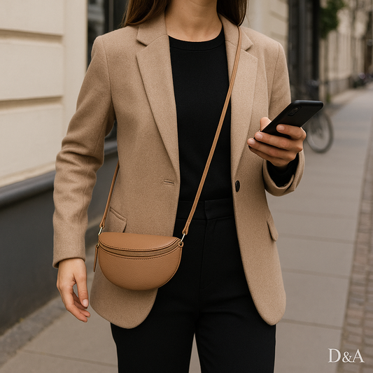 Clara heuptasje: beige