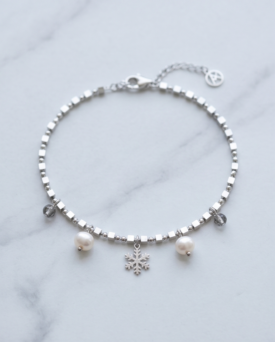 Bracelet Winter - acier inoxydable ❄️✨