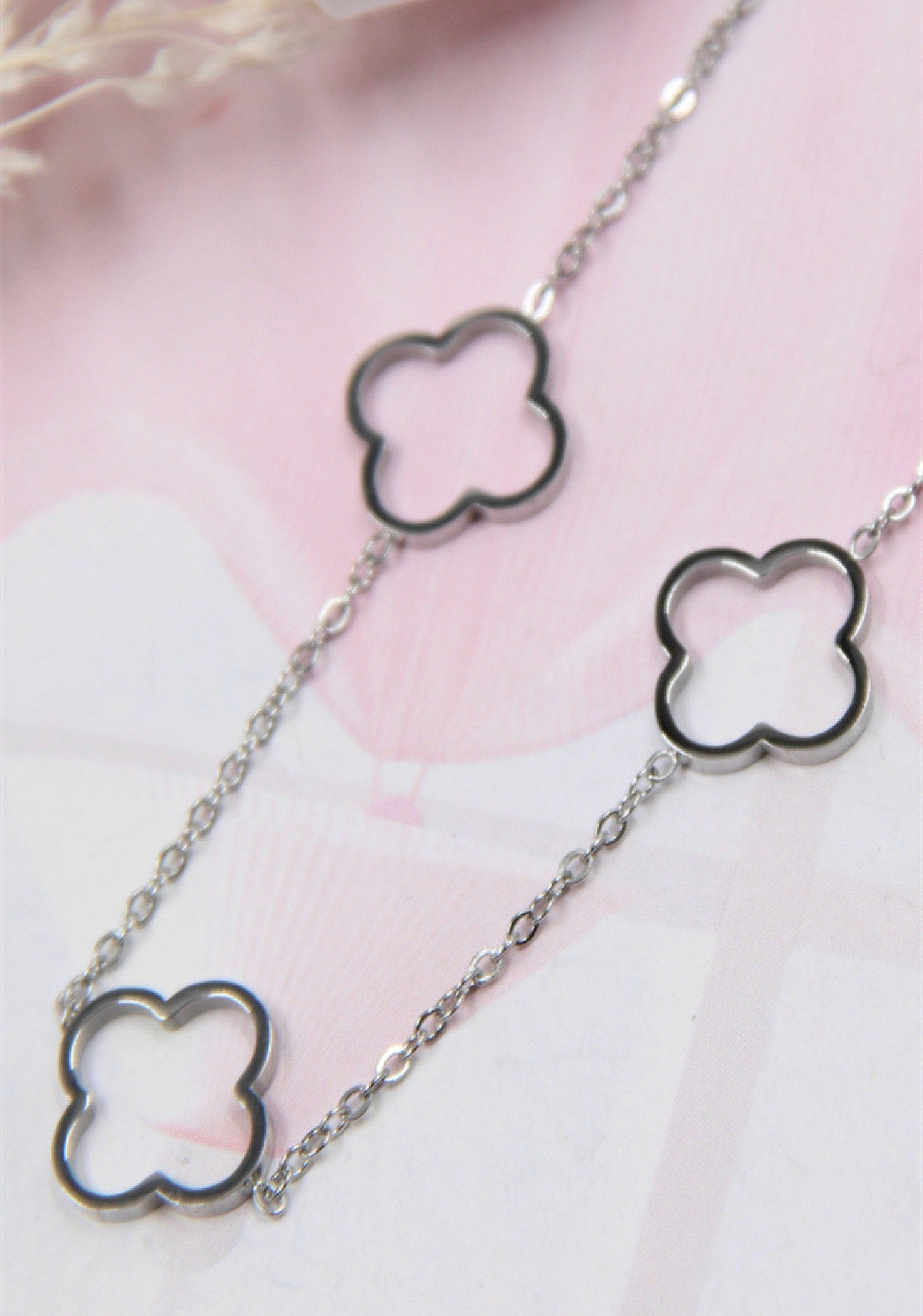 Collier trèfle