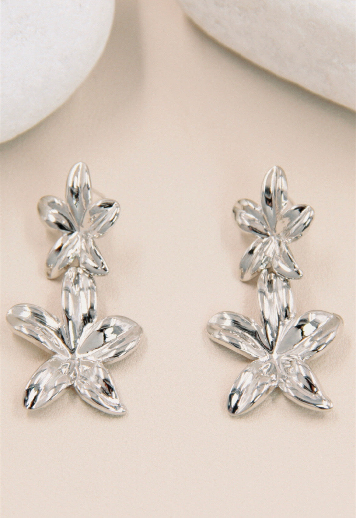 Boucles d'Oreilles Fleur - Élégance Florale