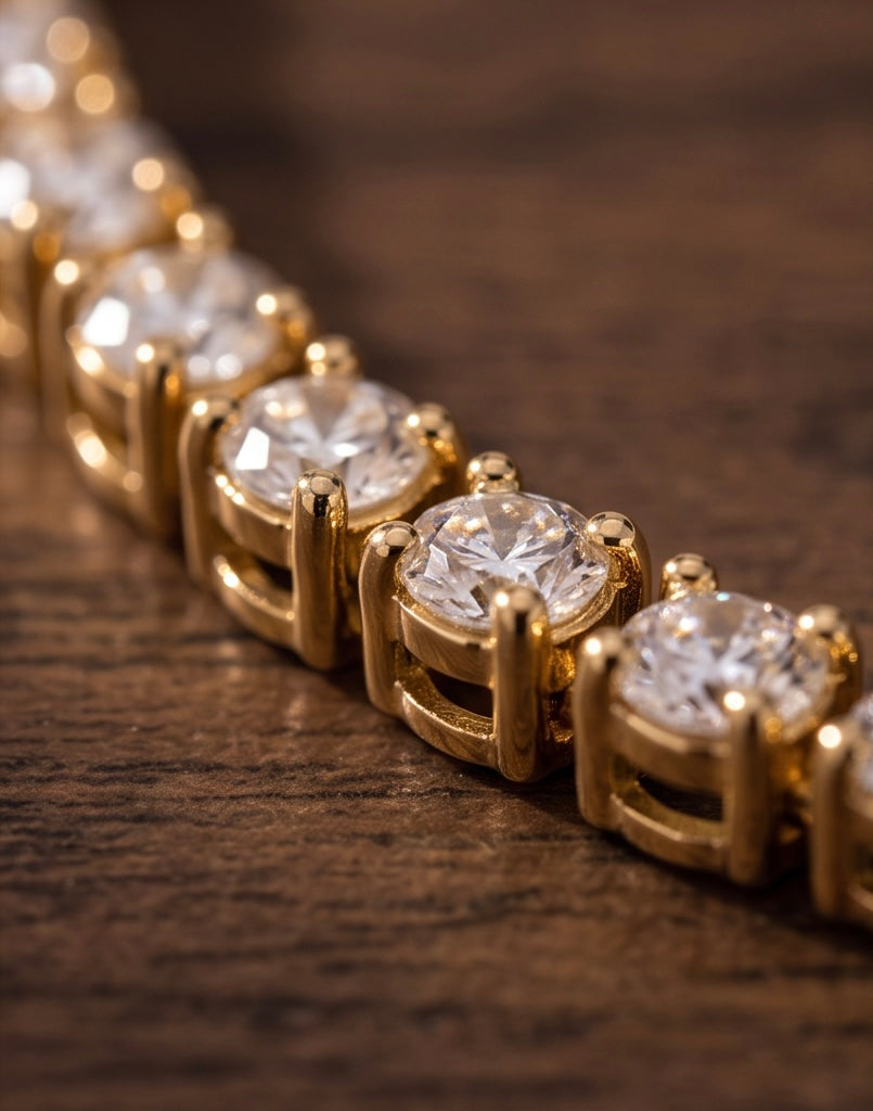 Stainless Steel Éclat Necklace – Gold or Silver