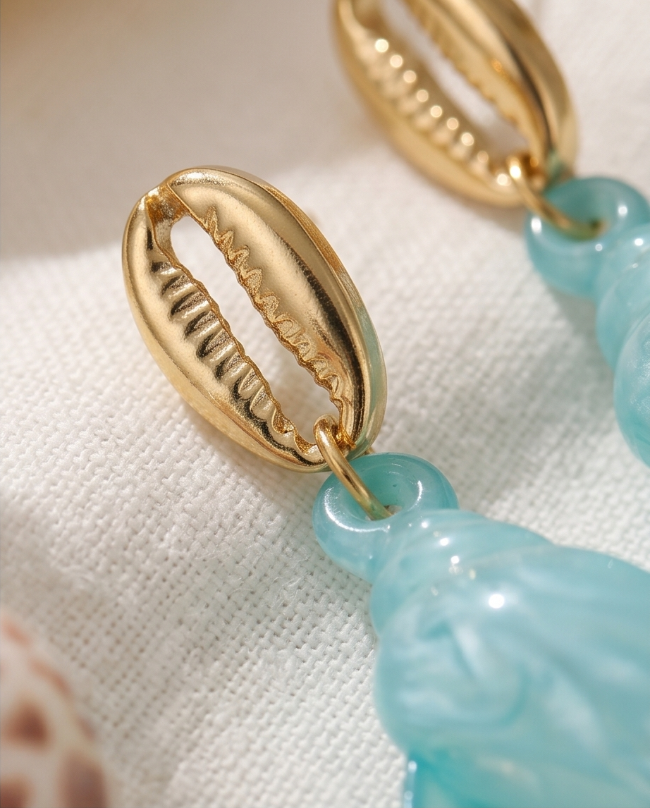 Boucles d’oreilles Odette – Douceur & couleur