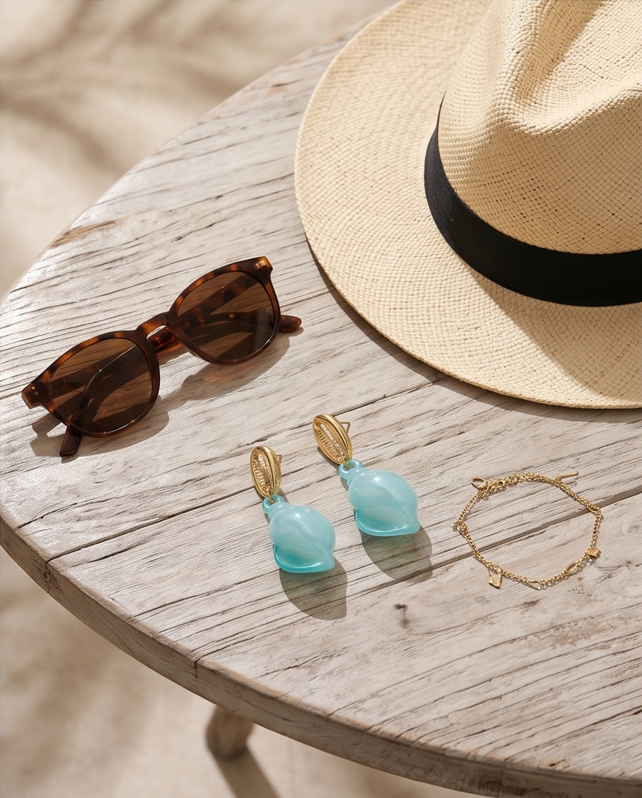 Boucles d’oreilles Odette – Douceur & couleur