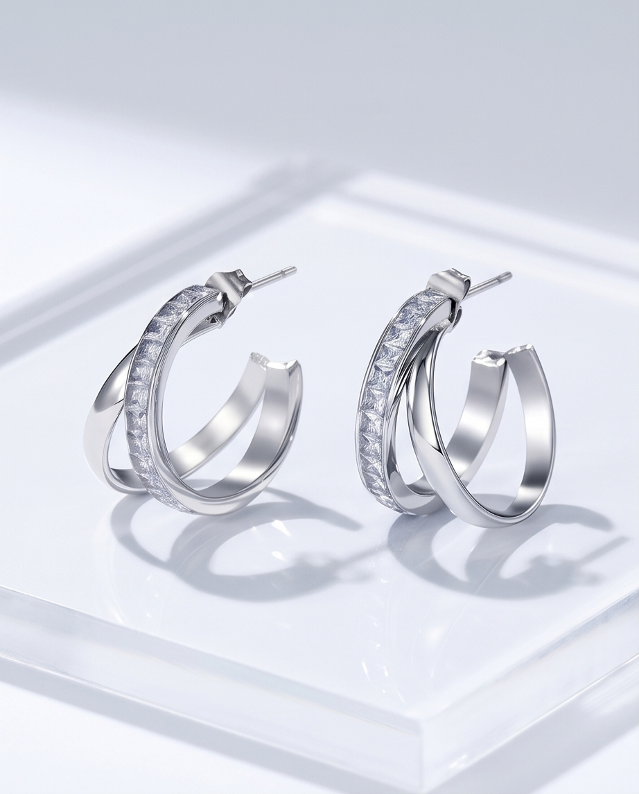 Boucles d'oreilles Ally