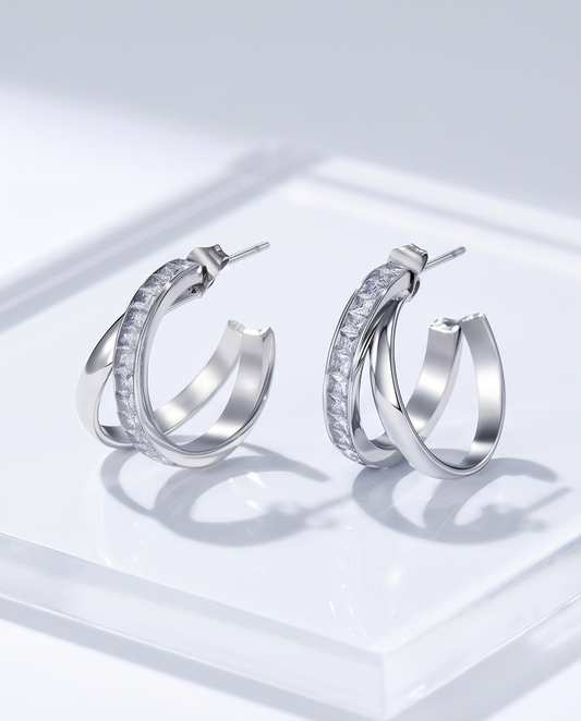 Boucles d'oreilles Ally