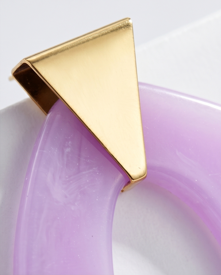 Thalia Lilac Earrings