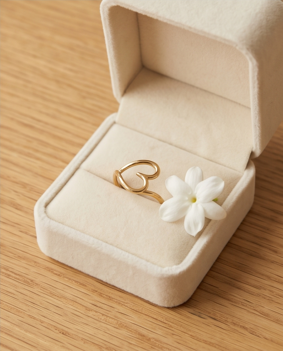 Nina Ring – stainless steel