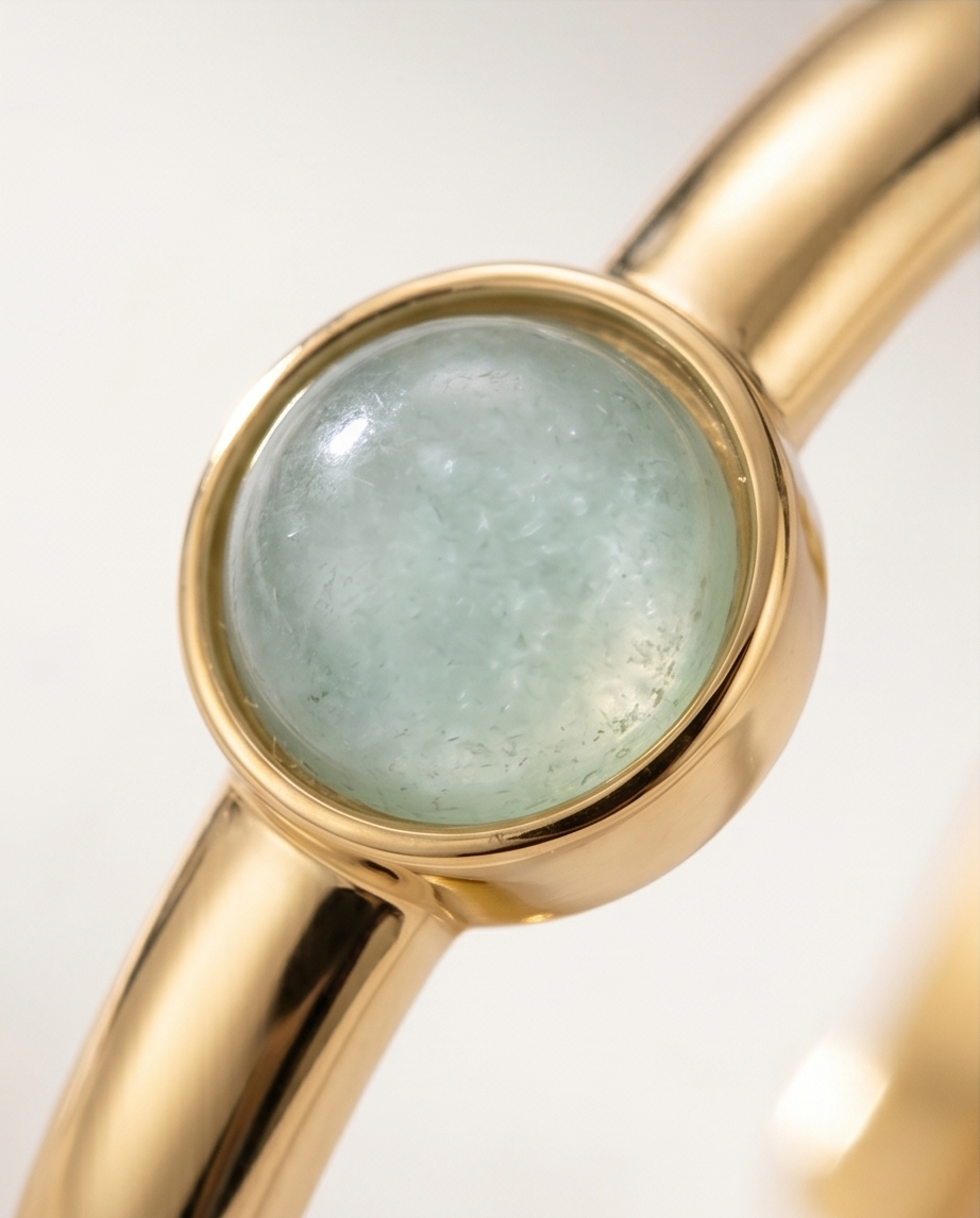 Round Mother-of-Pearl Ring – The glow & summer vibes jewel ✨