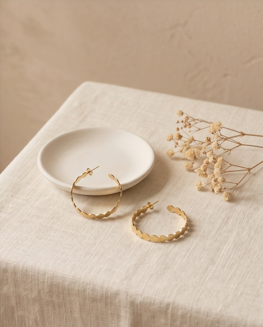 Creole Hoop Earrings – Modern Elegance