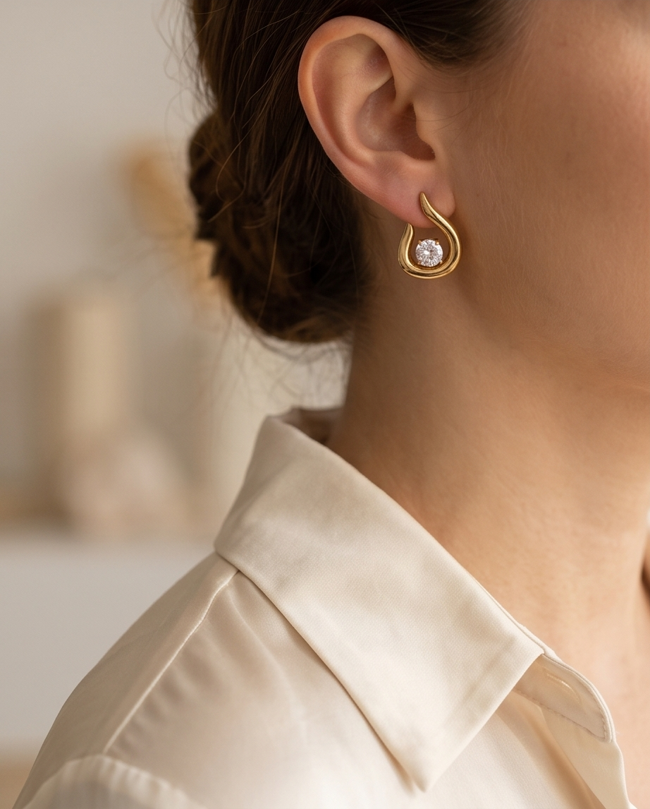 Boucles d’oreilles Donata – Simples, chic, efficaces