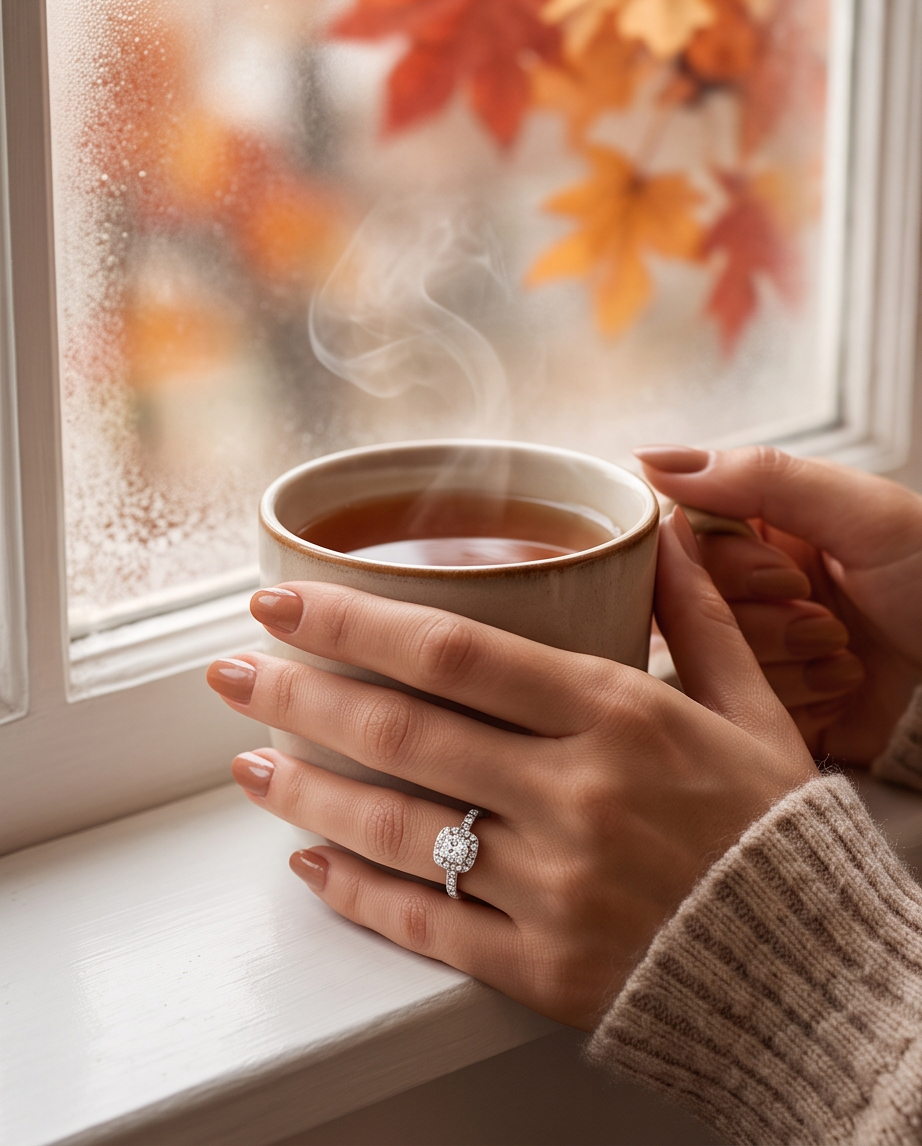 Isadora silver stainless steel ring