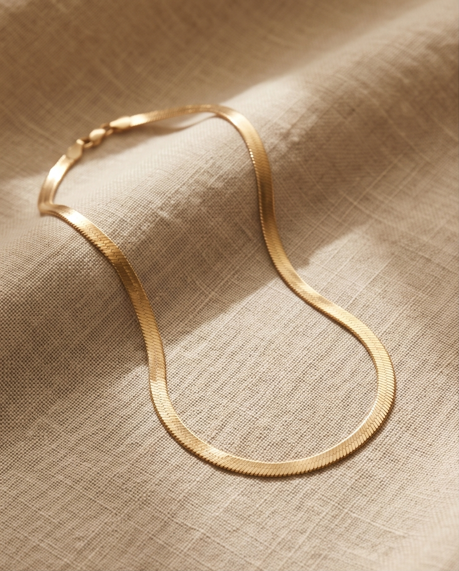 Slangenketting van roestvrij staal – Sensuele elegantie