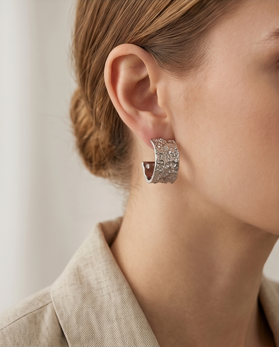 Hoop earrings - Lucie