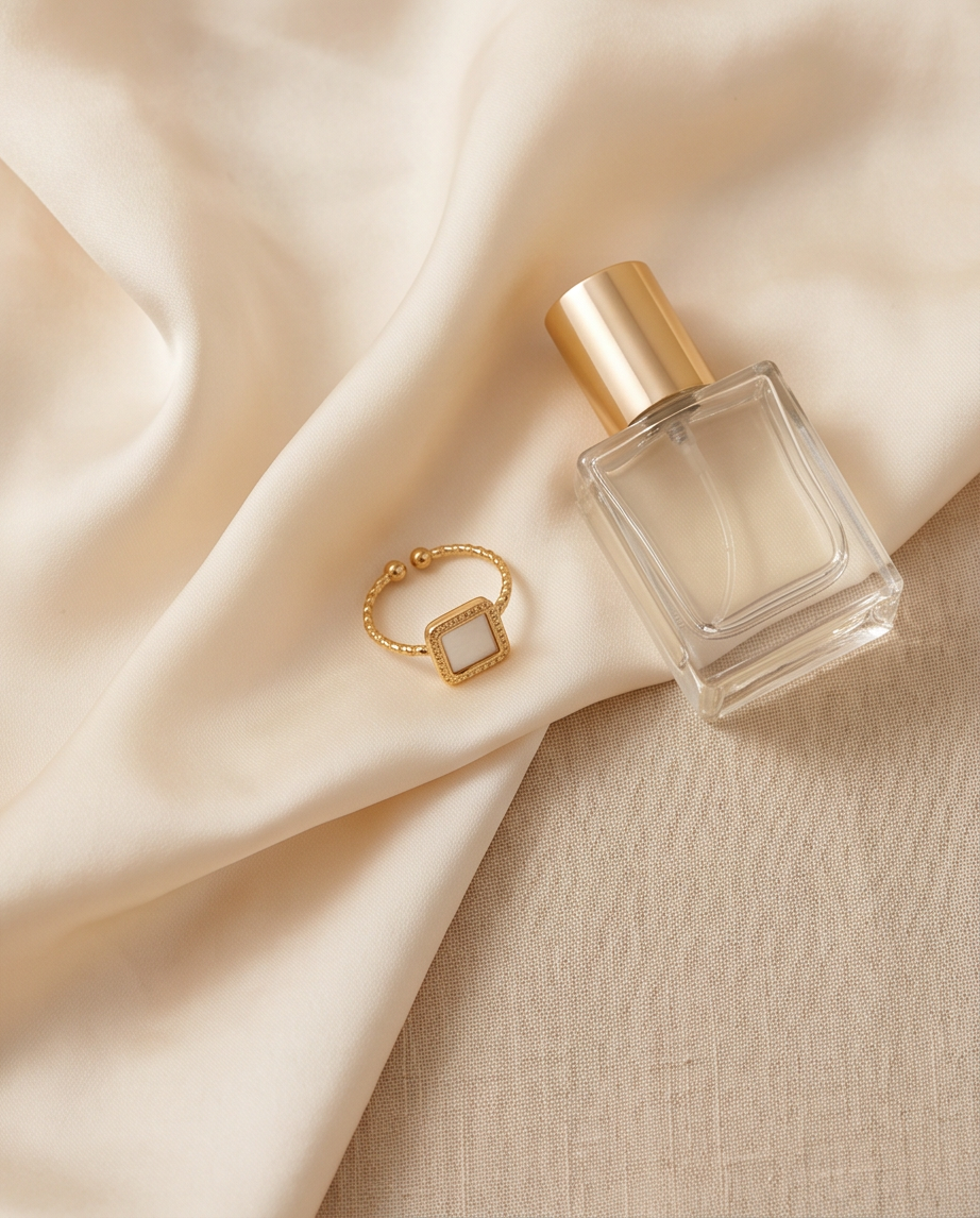 Bague Nina Dorée en Acier Inoxydable ✨💛