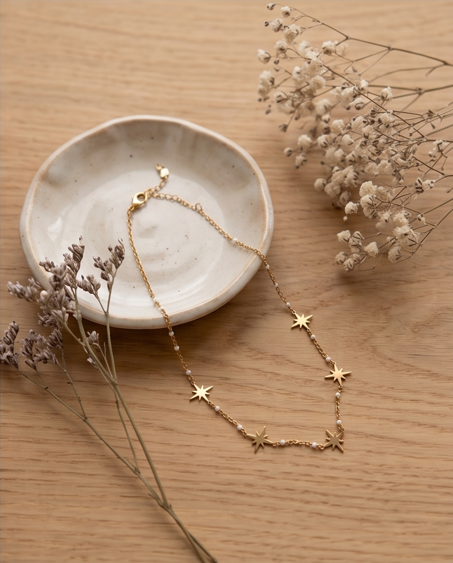 Amira Necklace - Stainless Steel ✨