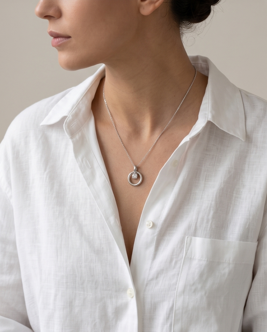 Mia Ketting Goud- of Zilverkleurig Roestvrij Staal ✨