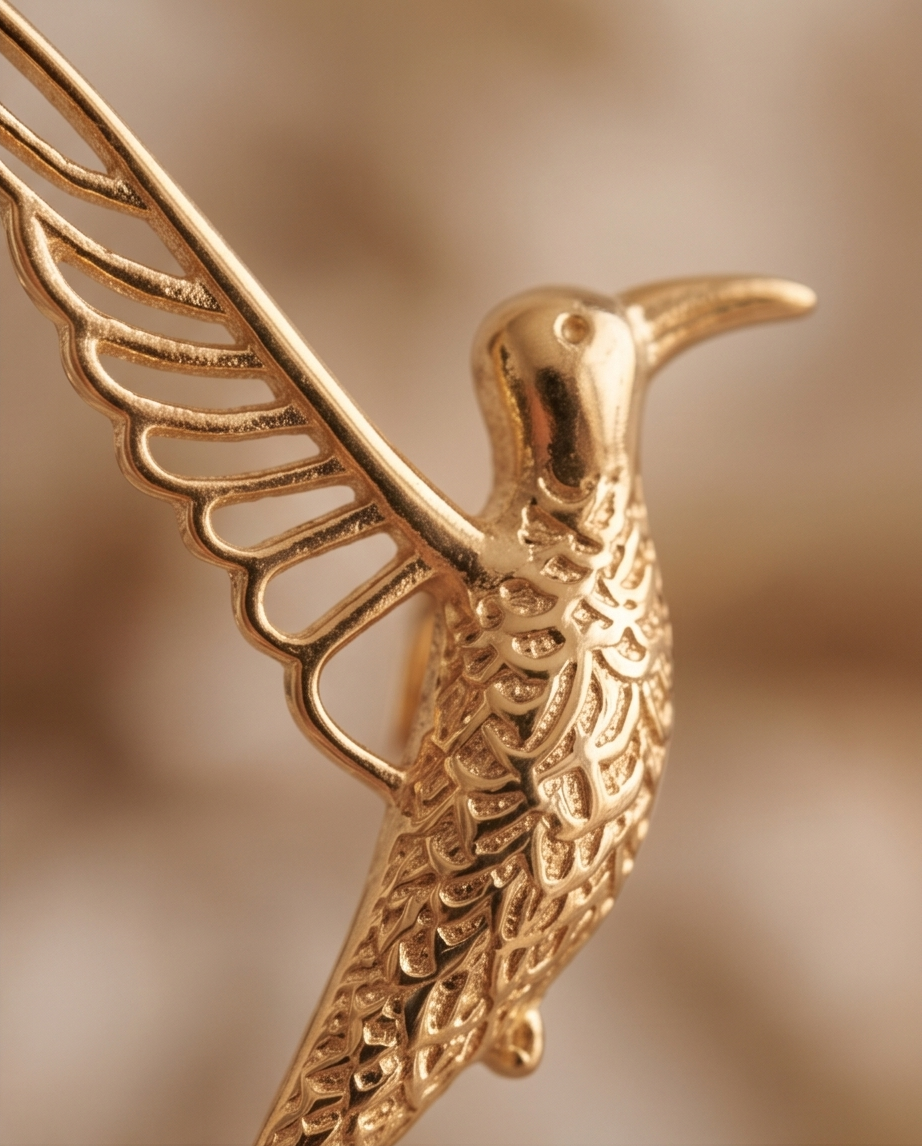 ✨ Boucles d’oreilles Colibri – Légères & pleines d’élégance ✨