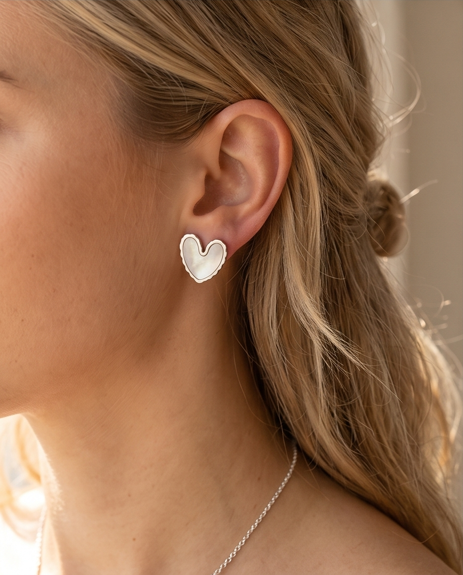 Nova stainless steel earrings – Confident radiance
