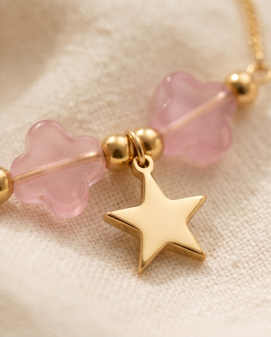 Gold Star Stainless Steel Bracelet ⭐✨