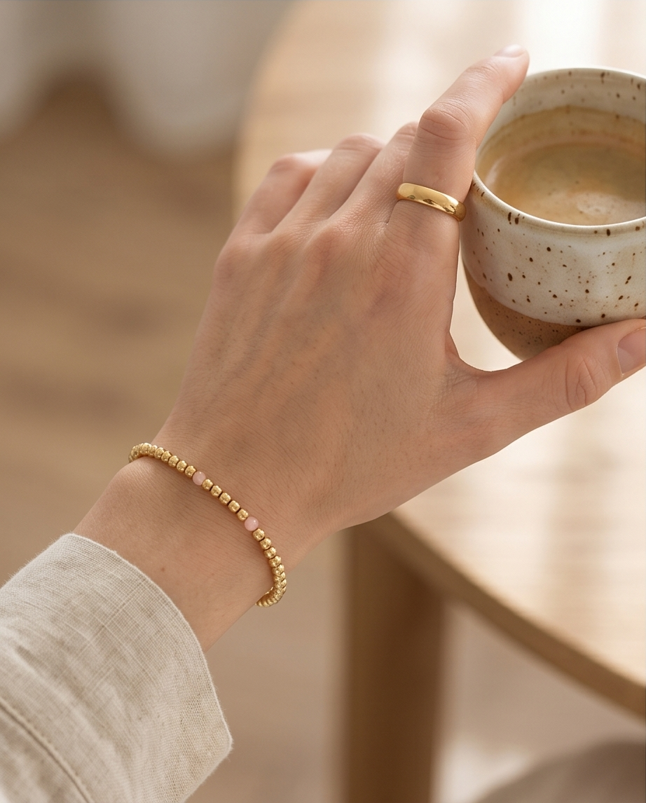 Diamond Bracelet – Gold-Plated ✨💎