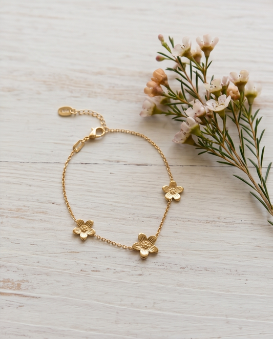 ✨ Bracelet Flora – Une touche florale pleine d’élégance ✨