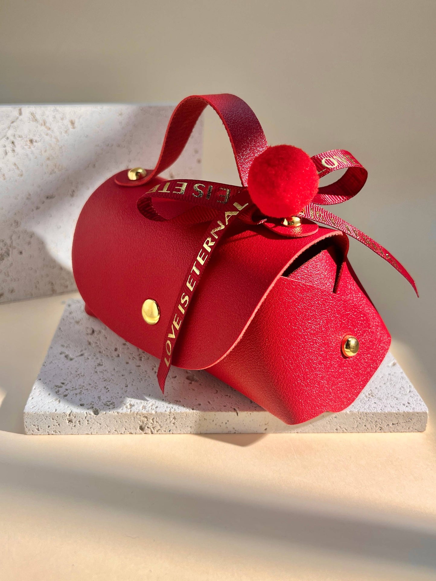Sac Cadeau Cupidon Chic Rouge Passion