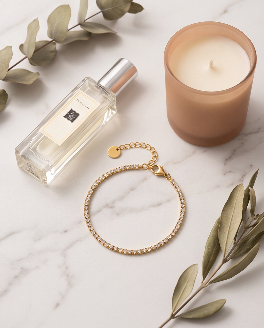 Eclat Stainless Steel Bracelet – Gold or Silver