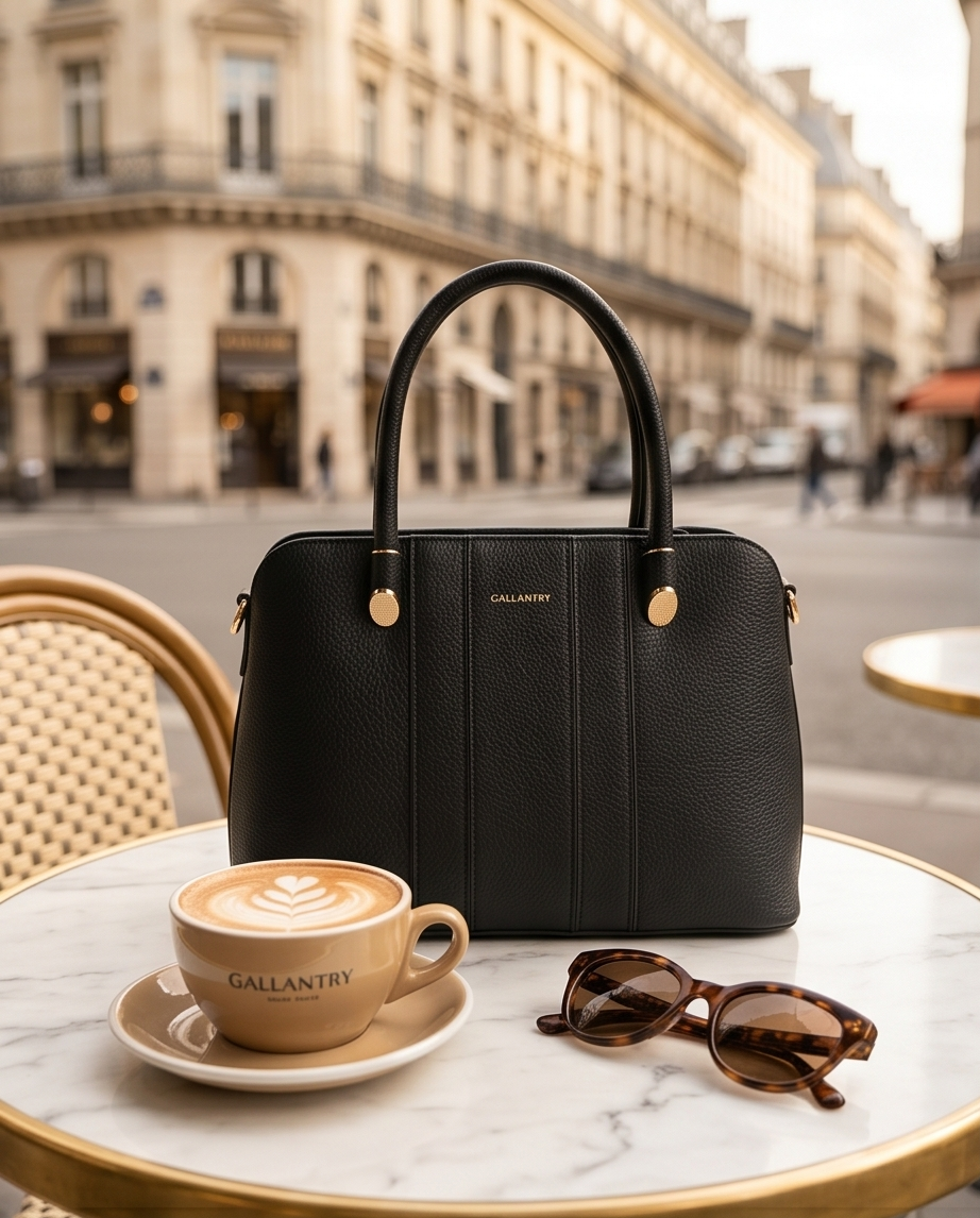 Zwarte tas LINEA – Elegante en trendy handtas voor dames
