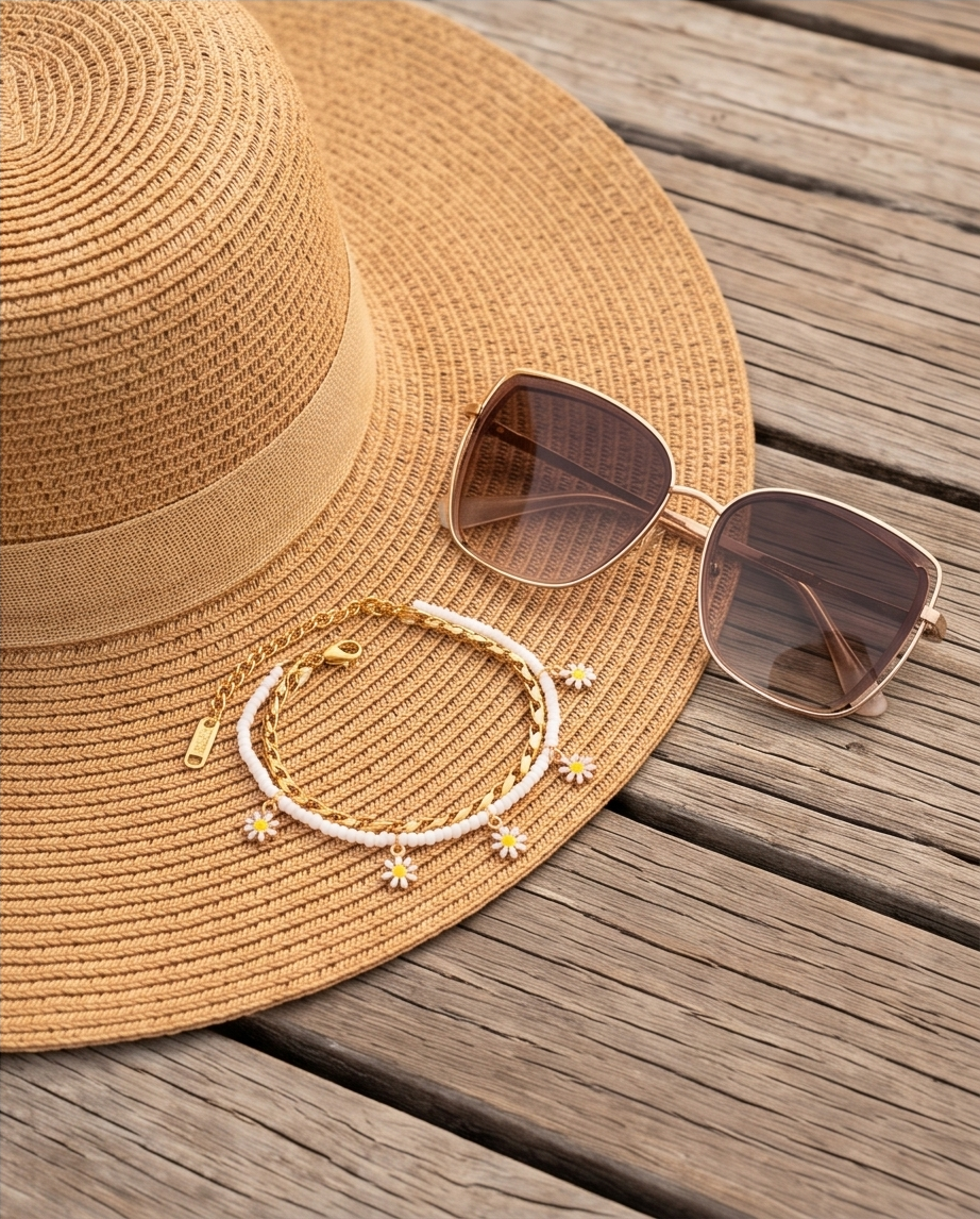 Bohemian Bracelet – Gold ✨🌼