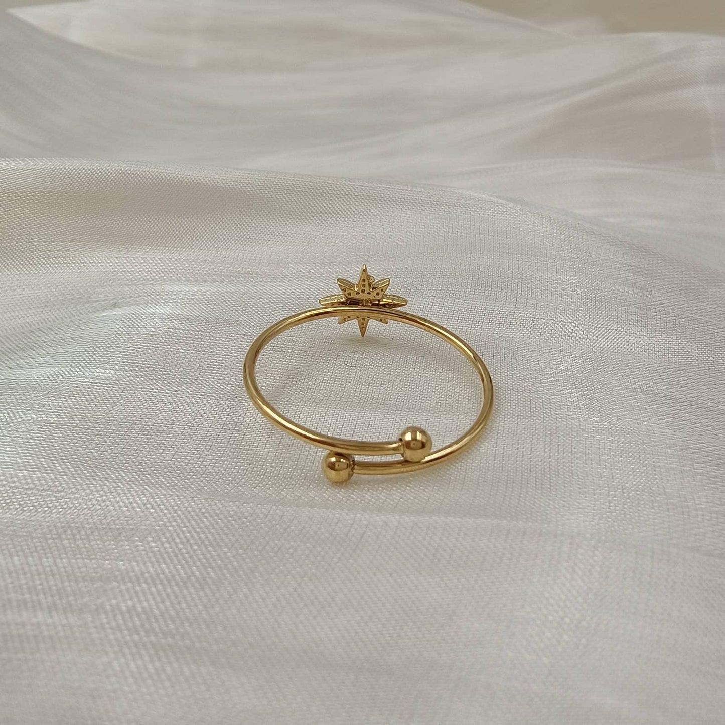 Bague étoile - Élisa: Gold
