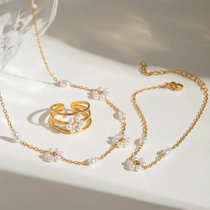 Collier Sweet Flower