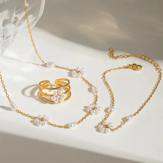 Collier Sweet Flower