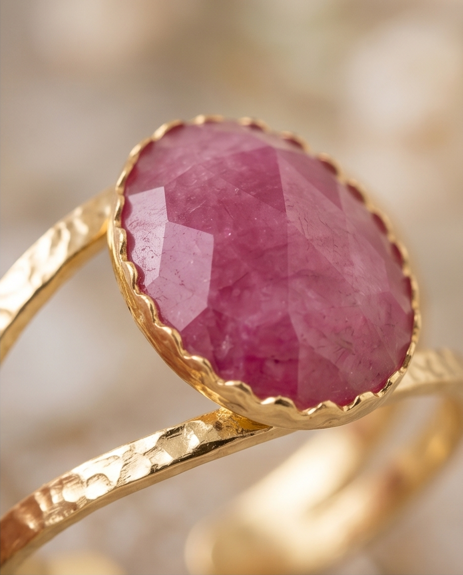 Kiki Fuchsia Ring – The glow that catches every eye ✨